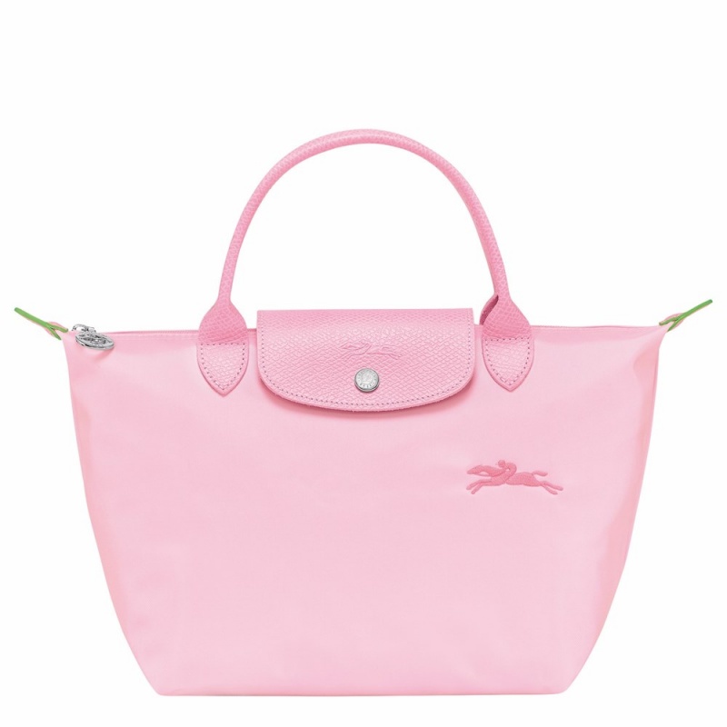 Pink Longchamp Le Pliage S Women's Handbags